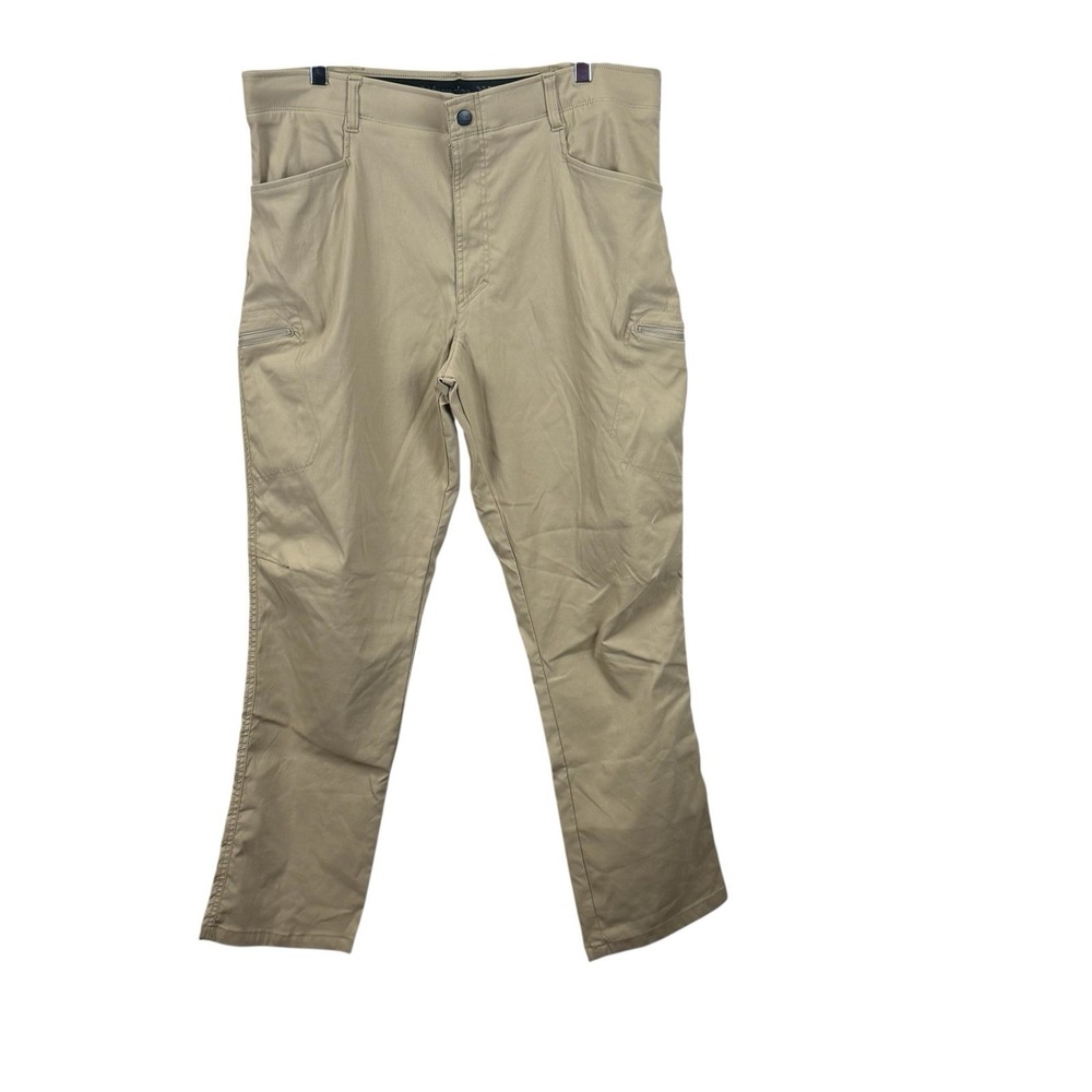 Wrangler Outdoor Cargo Pants 38x32 Men's Flex Waist Performance Hiking Utility